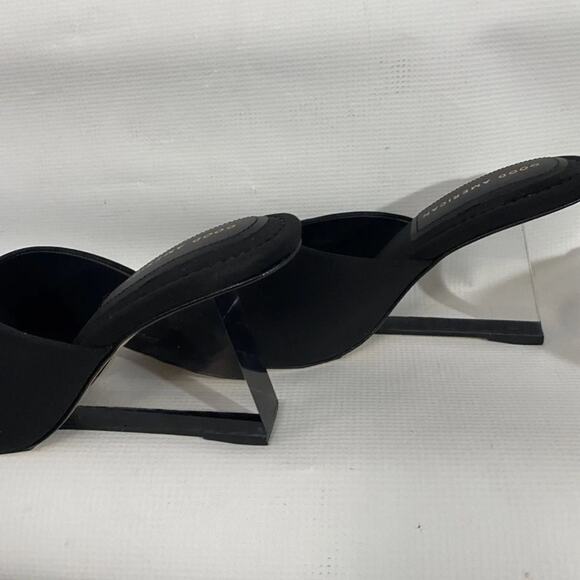 Good American Clear Wedge Sandal Neoprene Open Toe Size 8.5 GA368N-X New in Box - Picture 8 of 16